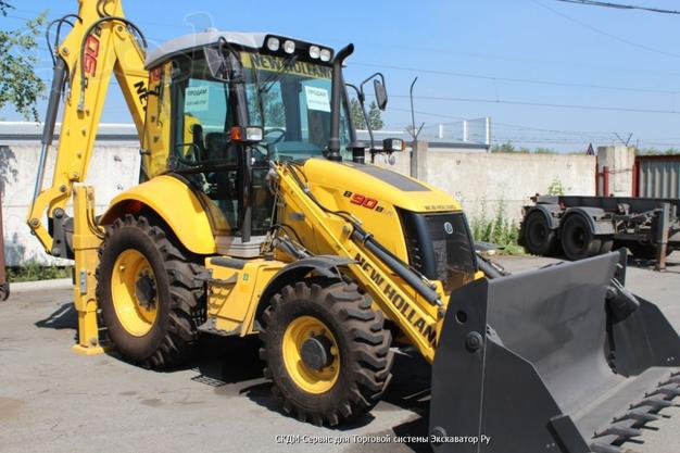 Машинист на эксаватор-погрузчик NEW-HOLLAND
