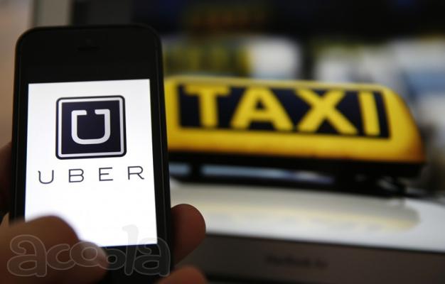 Водитель на личном авто в такси uber