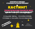 Кастинг в онлайн реалити-шоу "Цифровой кандидат"